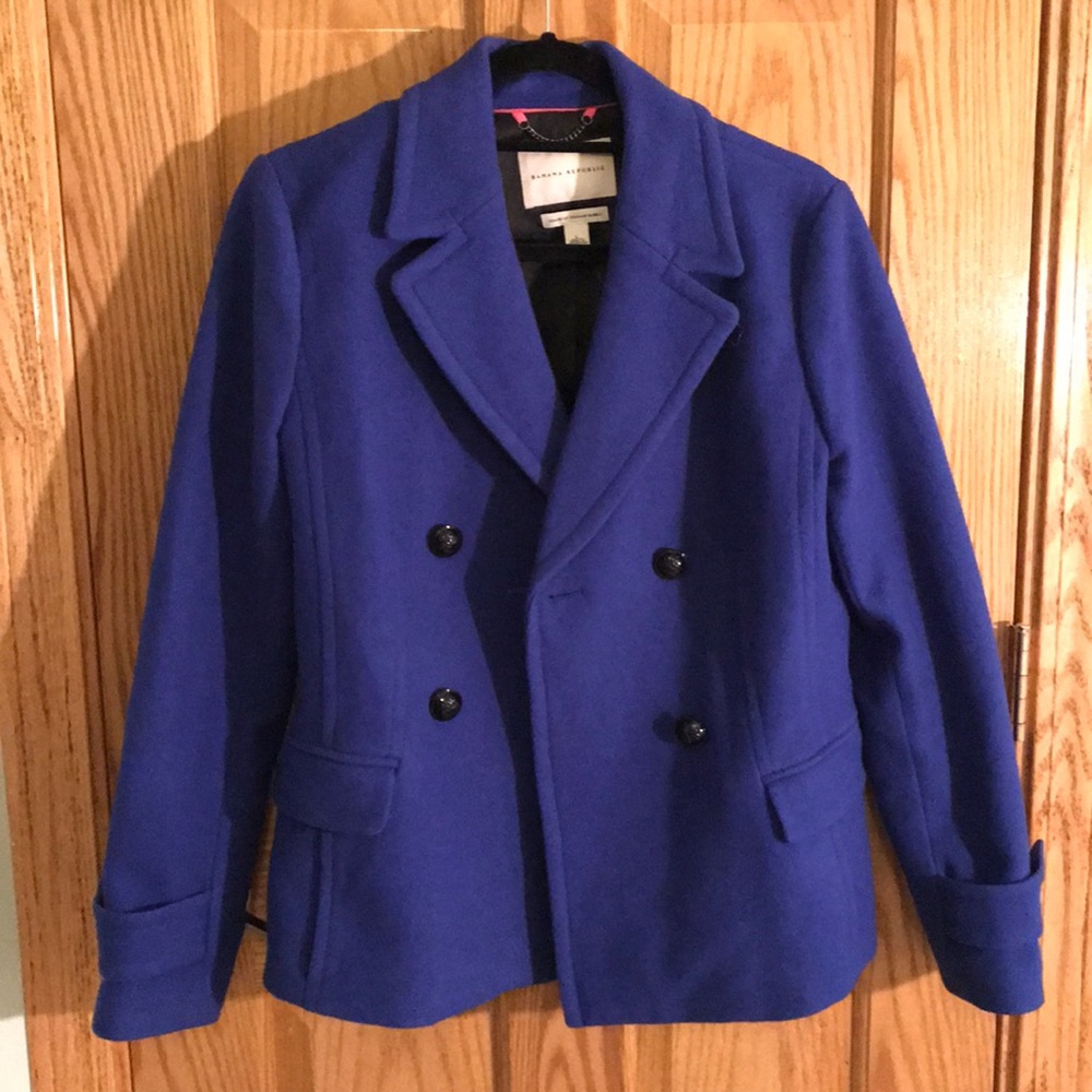 Banana Republic Italian Wool Peacoat